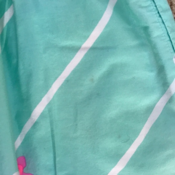 LILLY PULITZER Size M orange combo strapless dress - Picture 8 of 8